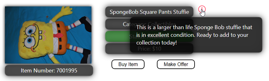 Item Description